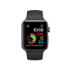 Refurbished Apple Watch Serie 2 | 42mm | Aluminium Spacegrau | Schwarzes Sportarmband | GPS | WiFi