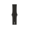 Refurbished Apple Watch Series 5 | 40mm | Titanium Silber | Schwarzes Sportarmband | GPS | WiFi + 4G