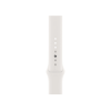 Refurbished Apple Watch Serie 6 | 44mm | Stainless Silber | Weißes Sportarmband | GPS | WiFi + 4G