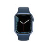Refurbished Apple Watch Serie 7 | 41mm | Aluminium Blau | Blaues Sportarmband | GPS | WiFi + 4G