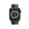 Refurbished Apple Watch Serie 7 | 45mm | Titanium Space Schwarz | Tornado/Graues Sportarmband | GPS | WiFi + 4G