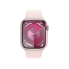 Refurbished Apple Watch Serie 9 | 41mm | Aluminium Rosa | Rosa Sportarmband S/M | GPS | WiFi