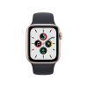 Refurbished Apple Watch Serie SE | 40mm | Aluminium Rosé Gold | Schwarzes Sportarmband | GPS | WiFi + 4G