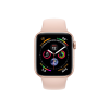 Refurbished Apple Watch Serie 4 | 44mm | Aluminium Gold | Rosa Sportarmband | GPS | WiFi