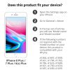 Glass Screenprotector + Applicator für das iPhone 8 Plus / 7 Plus / 6(s) Plus