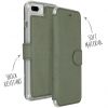 Xtreme Wallet Booktype iPhone 8 Plus / 7 Plus - Lichtgroen - Lichtgroen / Light Green