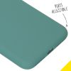 Liquid Silikoncase Schwarz für das iPhone 8 Plus / 7 Plus - Dunkelgrün