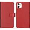 Echtleder Klapphülle Rot für das iPhone 11
