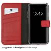 Echtleder Klapphülle Rot für das iPhone 11