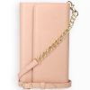 Eny Uitneembare Vegan Lederen Clutch iPhone 11 - Roze - Roze / Pink