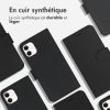Wallet TPU Klapphülle Schwarz für das iPhone 11