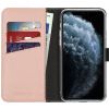 Echtleder Klapphülle Rosa für das iPhone 11 Pro