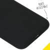 Liquid Silikoncase Schwarz für das iPhone 11 Pro