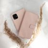 Echtleder Klapphülle für das iPhone 12 Mini - Rosa