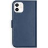 Echtleder Klapphülle für das iPhone 12 Mini - Blau