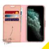 Wallet TPU Klapphülle für das iPhone 12 (Pro) - Roségold