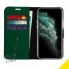 Wallet TPU Klapphülle für das iPhone 12 (Pro) - Grün
