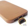 Accezz Leather Backcover met MagSafe iPhone 12 (Pro) - Bruin / Braun  / Brown