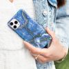 Selencia Maya Fashion Backcover iPhone 13 - Marble Black