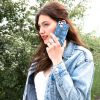 Selencia Maya Fashion Backcover iPhone 13 - Marble Black