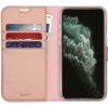 Wallet TPU Klapphülle für das iPhone 12 Pro Max - Roségold