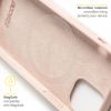 Liquid Silikoncase mit MagSafe für das iPhone 12 Mini - Rosa