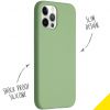 Liquid Silikoncase für das iPhone 12 (Pro) - Grün