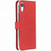 Echtleder Klapphülle Rot für das iPhone Xr