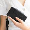 Selencia 2-in-1 Uitneembare Vegan Lederen Bookcase iPhone Xr - Zwart / Schwarz / Black