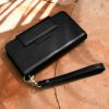 Selencia 2-in-1 Uitneembare Vegan Lederen Bookcase iPhone Xr - Zwart / Schwarz / Black