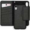 Llyr 2-in-1 Uitneembare Slang Bookcase iPhone Xr - Zwart - Zwart / Black