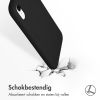 Liquid Silikoncase Schwarz für das iPhone Xr