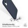 Liquid Silikoncase Blau für das iPhone Xr