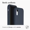 Liquid Silikoncase Blau für das iPhone Xr
