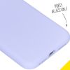 Liquid Silikoncase Lila für das iPhone Xr