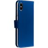 Wallet TPU Klapphülle Blau für das iPhone Xs Max