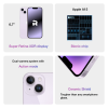 Refurbished iPhone 14 Plus 256GB Violett | Ohne Kabel und Ladegerät