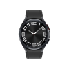 Refurbished Galaxy Watch6 Classic | 43mm | Stainless steel Schwarz | Schwarz Hybrid Eco-Leather Armband | GPS | WiFi + 4G